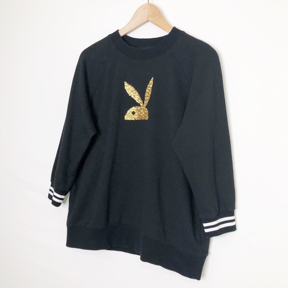 Playboy X Topten black playboy, bunny sweatshirt - Picture 6 of 8